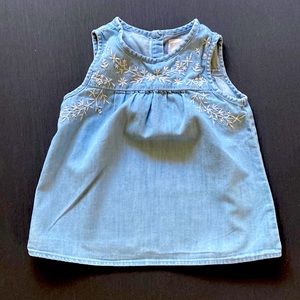 Gap chambray tank
